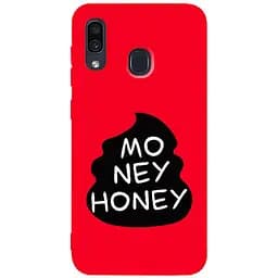 Чохол-накладка Toto Matt TPU 2 mm Print Case Samsung Galaxy A20/A30 #43 Moneyhoney Red