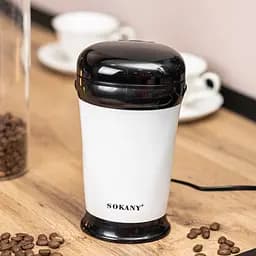 Кавомолка електрична Sokany SK-3012 180 Вт 75 г Sokany SM-3012 - мініатюра 9