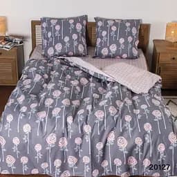 Комплект постільної білизни Viluta двоспальний ранфорс 20127 100% бавовна