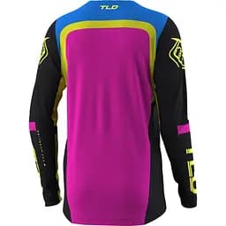 Велоджерсі Troy Lee Designs Sprint Jersey Fractura Black/Pink S (1106-323331002) - мініатюра 2