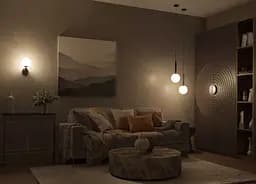 Підвісний світильник MJ-Light FARO 180 BK 16009 - мініатюра 3