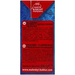 Упаковка томатного пюре Маленький кухар 10% 5.67 кг (210 г х 27 шт.) - мініатюра 4