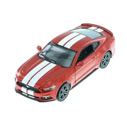 Дитяча модель машинки Ford Mustang GT (2015) Kinsmart KT5386FW, 1:38 Red Metallic