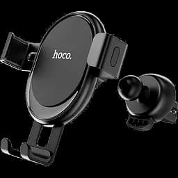 Автотримач Hoco CA56 Plus Armor Metal Gravity Car Holder Black (73706)