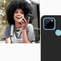 Силіконовий чохол BeCover для Realme C21Y / C25Y  Black (707448) - мініатюра 2