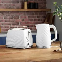Russell Hobbs Електрочайник 26381-70 Groove, білий - мініатюра 2