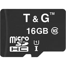 Карта памяти TG microSDHC, 16Gb, Class10 UHS-I U1, без адаптера (TG-16GBSD10U1-00)
