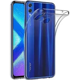 TPU чохол Epic Transparent 1,5mm для Huawei Honor 8X Безбарвний (прозорий)