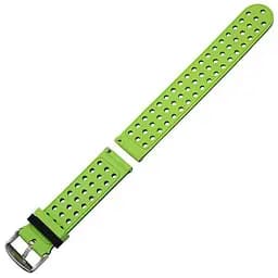 Подвійний ремінець Motorola з перфорацією для годинника Moto 360 2nd gen 46 мм Black Green - мініатюра 5