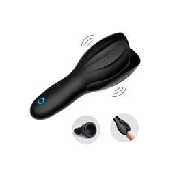 Автоматичний мастурбатор Glans для стимуляції головки члена Чорний K000233