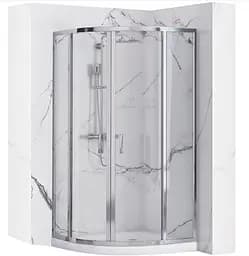 Душевая кабина Rea Look chrom 80x80 REA-K7904, Хром, Универсальная