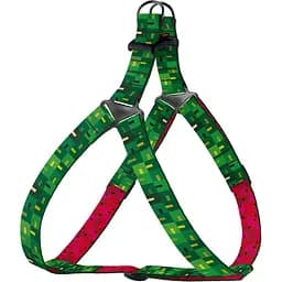 Шлея для собак BronzeDog Urban Art Піксель M 45-56 см
