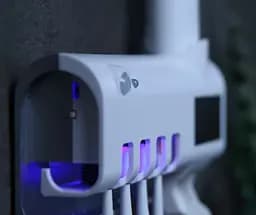 Диспенсер для зубної пасти та щітки автоматичний Toothbrush sterilizer W-020 - мініатюра 8