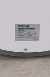 Дзеркало Mixxus PLAIN MC10-80 з LED Touch, Anti-fog, димером, регулюванням яскравості, годинником (MI6932) - мініатюра 9