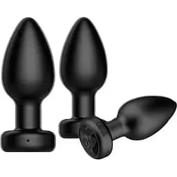 Смарт анальна пробка Equinox USB 9 см з додатком
