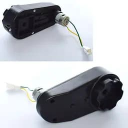 Рульовий редуктор для електромобіля M 4563 отвір для осі 10мм 12V RPM6600 довжина 17см (M 4563-ST GEAR)