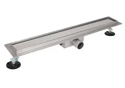 Линейный трап Qtap Taurus Tile500 из нержавеющей стали с сухим затвором под плитку QTTAUTILE500