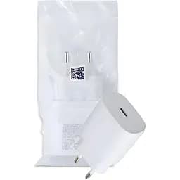 Мережевий зарядний пристрій Hoco USB-C 25W білий