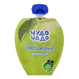 Пюре Чудо-чадо Pouch Яблоко, без сахара, 90 г