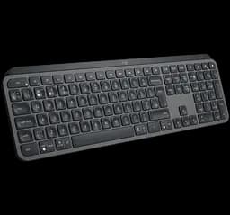 Клавіатура бездротова Logitech MX Keys Advanced UA Graphite (920-010251) - мініатюра 1