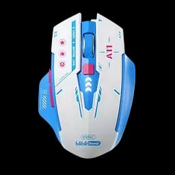 Миша INPHIC A11 White-Blue