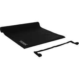 Килимок (мат) для фітнесу та йоги York Fitness 0,3см чорний - мініатюра 3