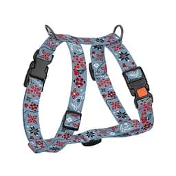 Шлея для собак Н-подібна Барксі патріотична 20 мм Калина