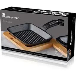 Сковорода чавунна міні MasterPro Cook & share з дошкою для сервірування 13.7 см (BGMP-3808-4) - мініатюра 6