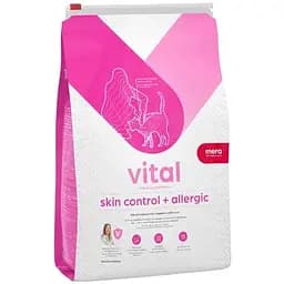 Сухой корм для кошек Mera MVH Skin Control + Allergic при дерматозе и чрезмерном выпадении шерсти 3 кг