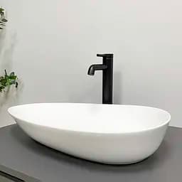 Умивальник VBI Trento 60 white накладний VBI-011904, Білий - мініатюра 2