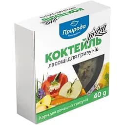 Лакомство для грызунов Природа Коктейль Пицца 40 г (PR240446)