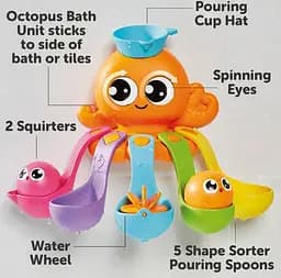 Іграшка для ванни Toomies Восьминіг E73104 - мініатюра 7
