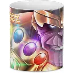 Кухоль GeekLand Thanos Танос 6 каменів 330 мл білий