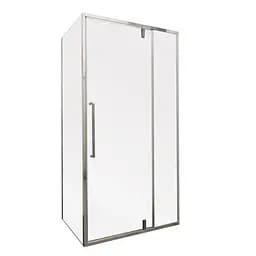 Душевая кабина без поддона Mixxus Premium Bevel SC01-120x80x195-TR хром прозрачное стекло 6 мм MI6871, Универсальная, прозрачная, хром