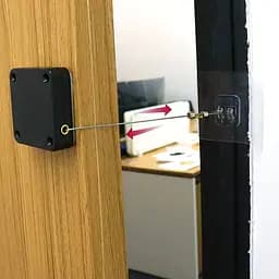 Петля доводчик на вхідні двері з металевим кабелем зачинювач двері