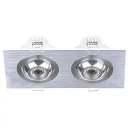 Світильник точковий Brille LED-101/2x1W AL 176459