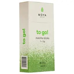 Чай Moya Matcha Daily в стіках 10.5 г (7 шт. х 1.5 г) (877347) - мініатюра 2