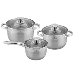 Набір посуду Maxmark, 6 предметів, металік (MK-3506D)