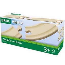 Колії для залізниці Brio радіальні 90 мм (33337)