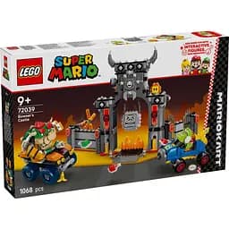 Уценка. Конструктор LEGO Super Mario Mario Kart Bowser и его замок 1068 деталей (72039)