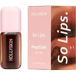 Зволожувальна олія для губ Hollyskin So Lips. Peptide Lip Oil 010. Honey Glow (0426h)