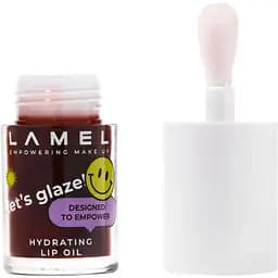 Увлажняющее масло для губ Lamel Let`s Glaze №404 4 мл