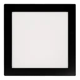 Панель LED накладная BLACK LUSF SQ-18C 4000K 18W квадратный (210*210*28) 