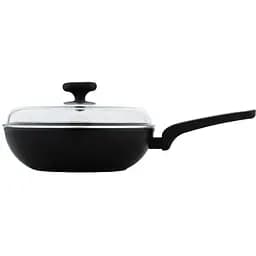 Сковорідка Nois Salto Silver Wok з кришкою 28 см (830904) - мініатюра 3