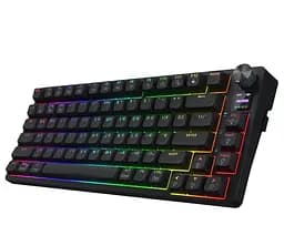 Клавиатура игровая механическая беспроводная HATOR HTK-450 UA RGB Icefall PRO, Wireless, Display Black - мініатюра 2