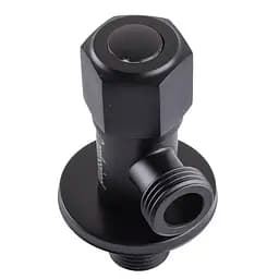 Кран кульовий кутовий Q Professional 1/2″X1/2″ NV-QP888 Black 000025136 - мініатюра 3