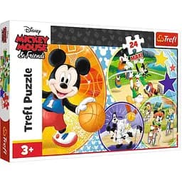 Дитячі пазли Trefl Maxi Disney Час для спорту 14291 24 елементи