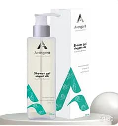 Гель для душа Elegant silk для чувствительной и сухой кожи A_Avangard Professional 250 мл