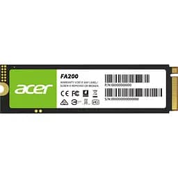 SSD 2Tb Acer FA200 M.2 2280 PCIe Gen 4x4 NVMe 2.0 3D NAND, Retail (BL.9BWWA.125) - мініатюра 2