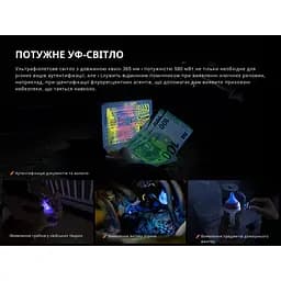 Ліхтар брелок Fenix E06R сірий - мініатюра 10